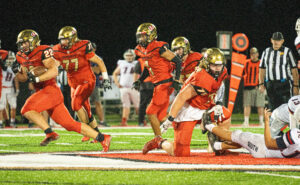 THE BIG UGLIES: University offensive line has grown into a formidable force for 4-0 Hawks
